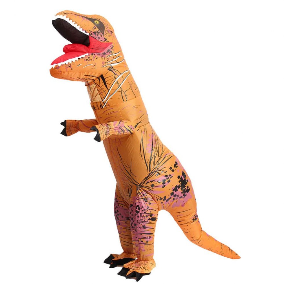 kostum halloween dinosaurus