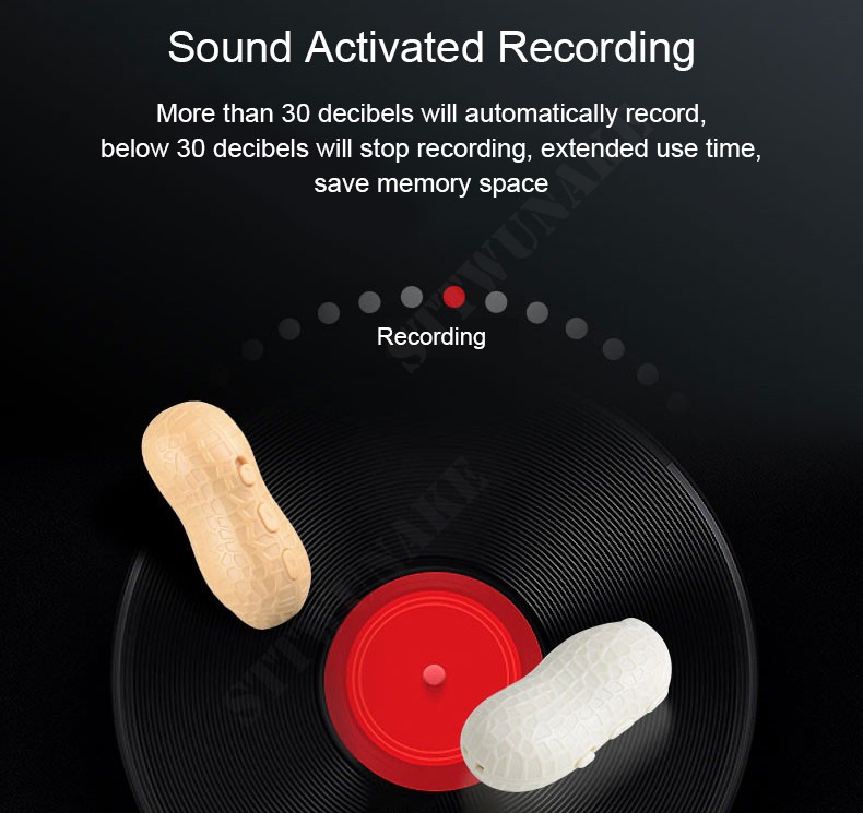perekam suara dan suara - rekaman yang diaktifkan suara