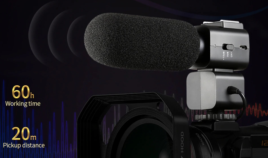 mikrofon eksternal atau kamera ordro