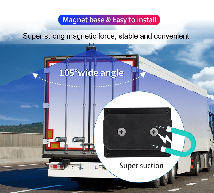 kamera wifi dengan magnet untuk mobil van truk