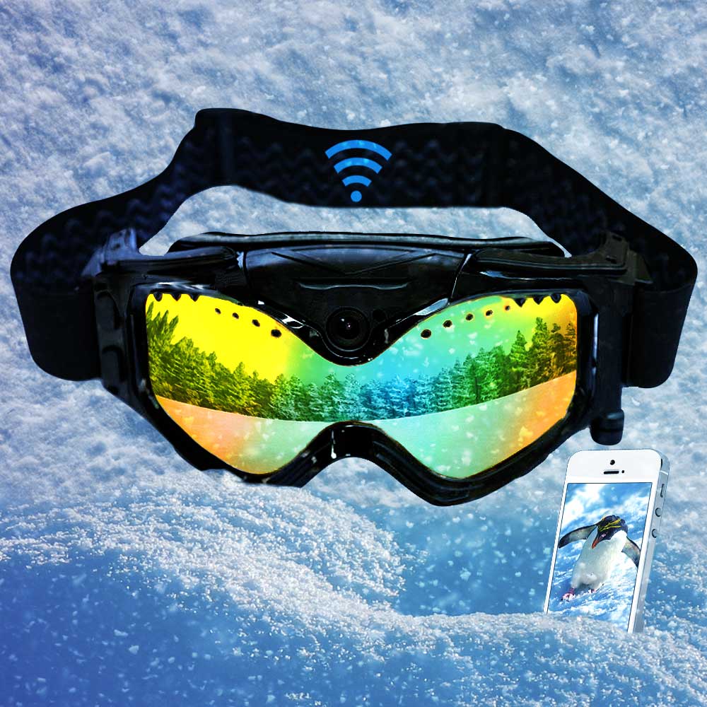 kacamata ski kamera wifi full hd