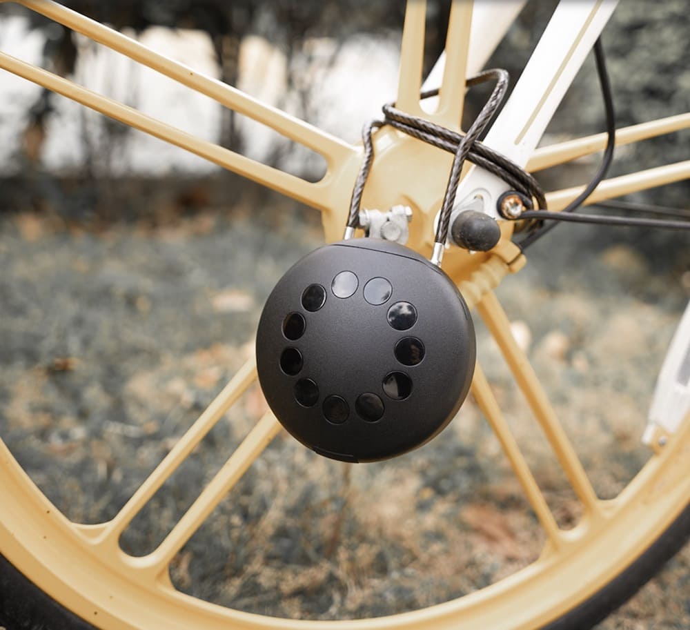 kunci sepeda dengan kotak keamanan kunci