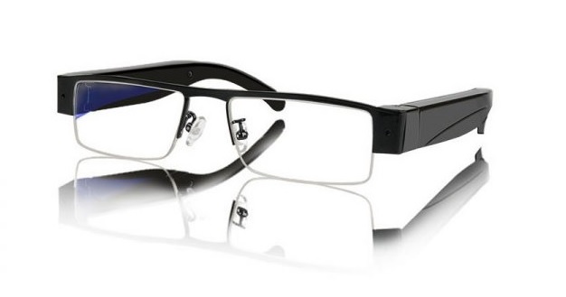 kacamata mata-mata dengan kamera Full HD