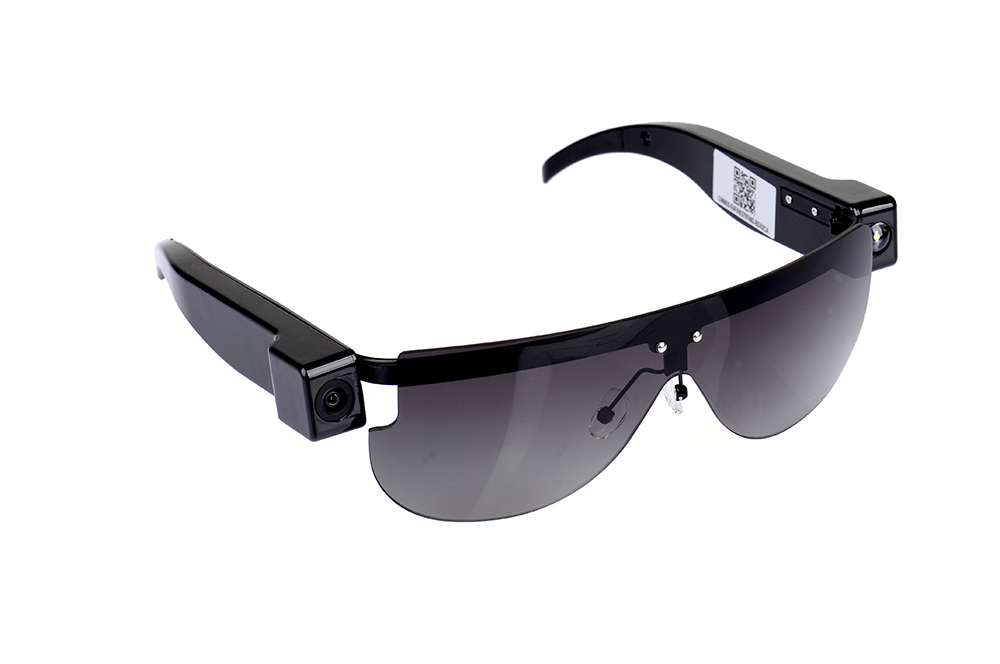 kacamata hitam dengan wifi kamera HD