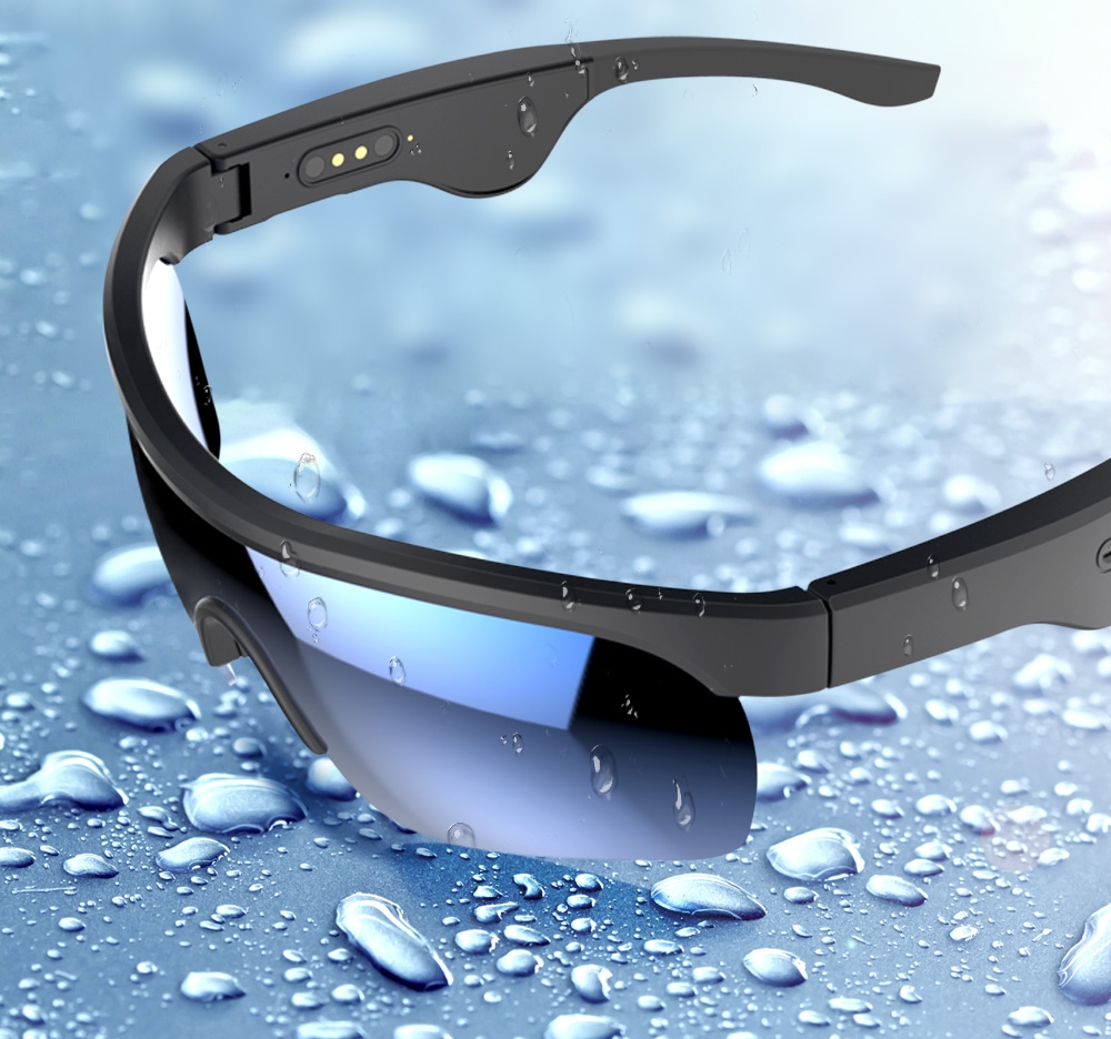 kacamata untuk audio olahraga kacamata hitam tahan air audio bluetooth