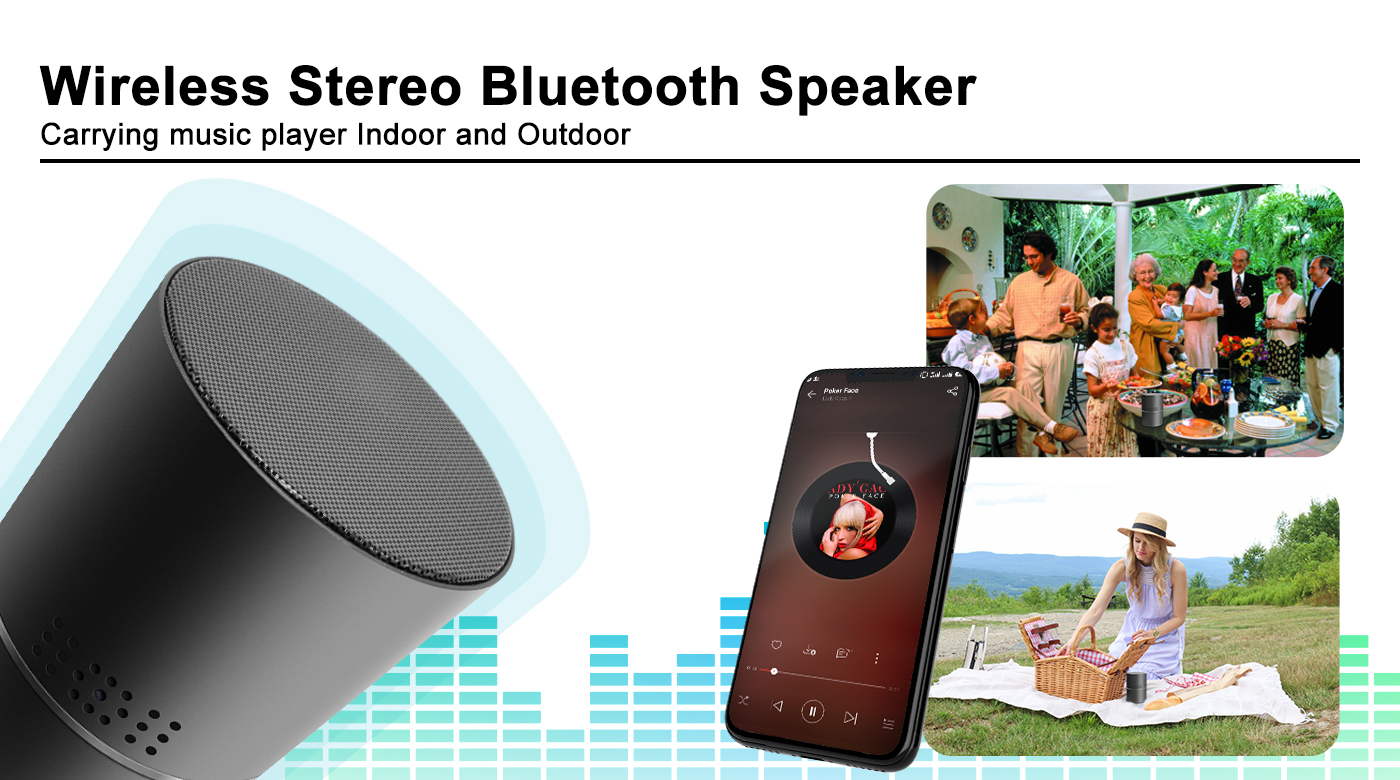 Speaker Bluetooth dengan kamera