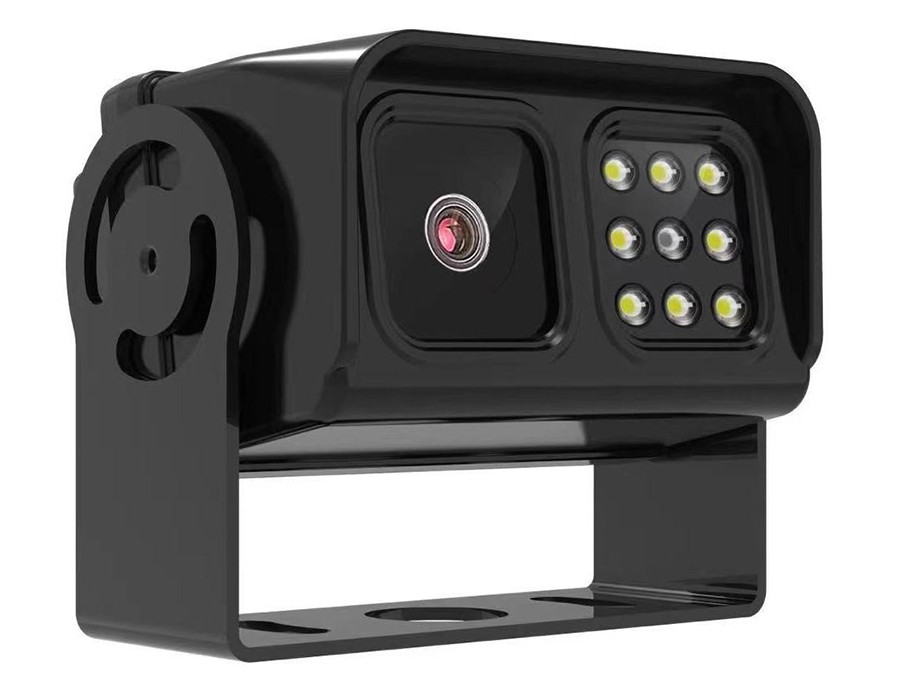 Kamera pembalik 120° berkualitas tinggi dengan 8 LED malam IR untuk penglihatan malam