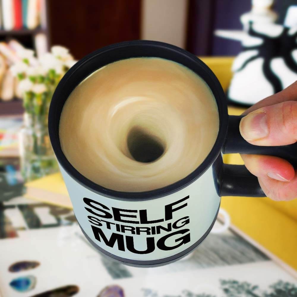 mug self-mixing mug magnet otomatis untuk kopi
