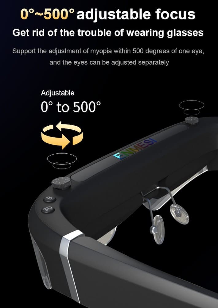 kacamata vr virtual reality dengan remote control