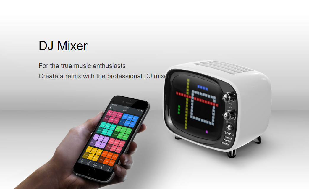speaker divoom fungsi mixer dj