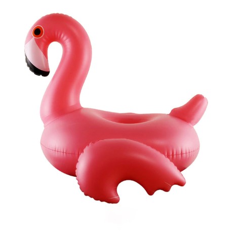 flamingo tiup untuk cangkir sebagai pemegang