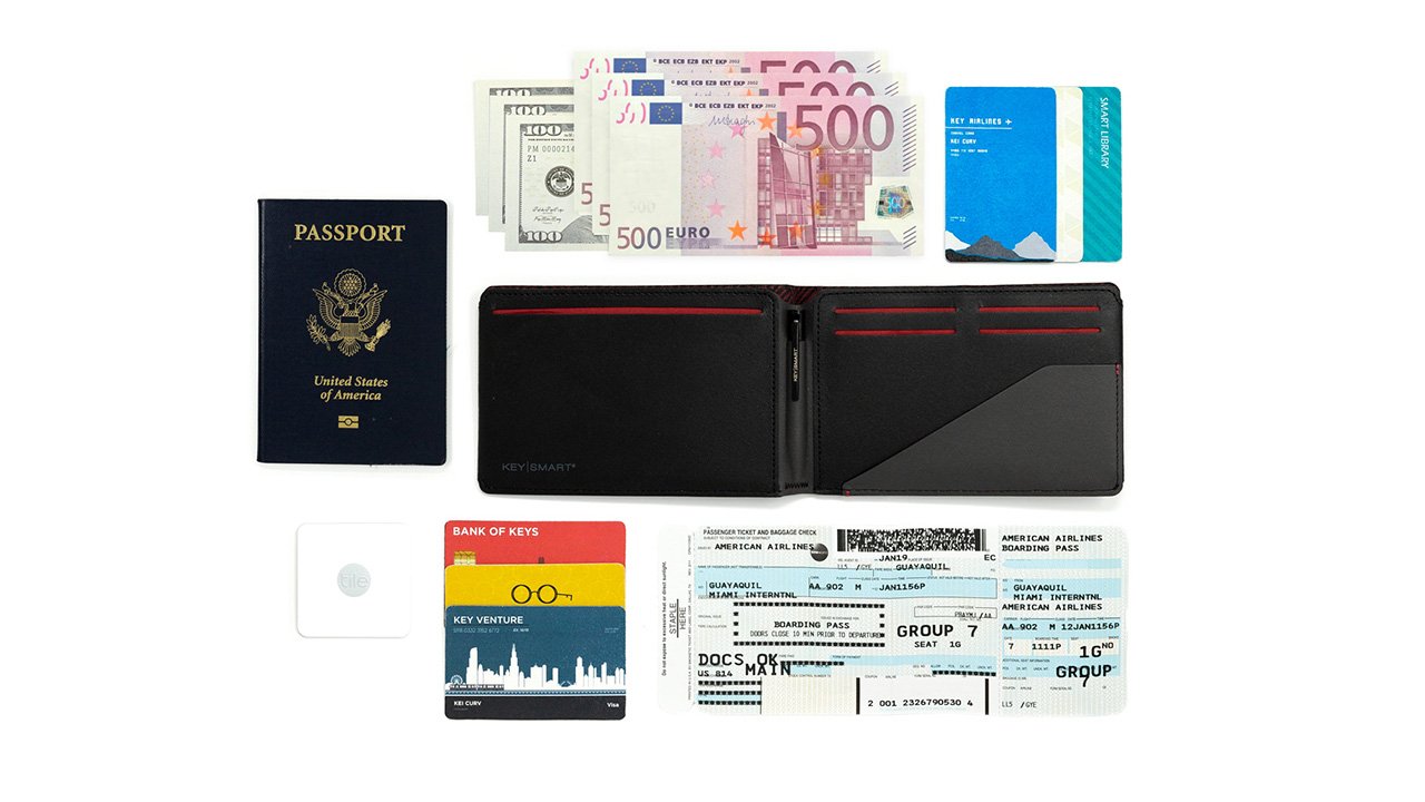 dompet paspor dengan gps