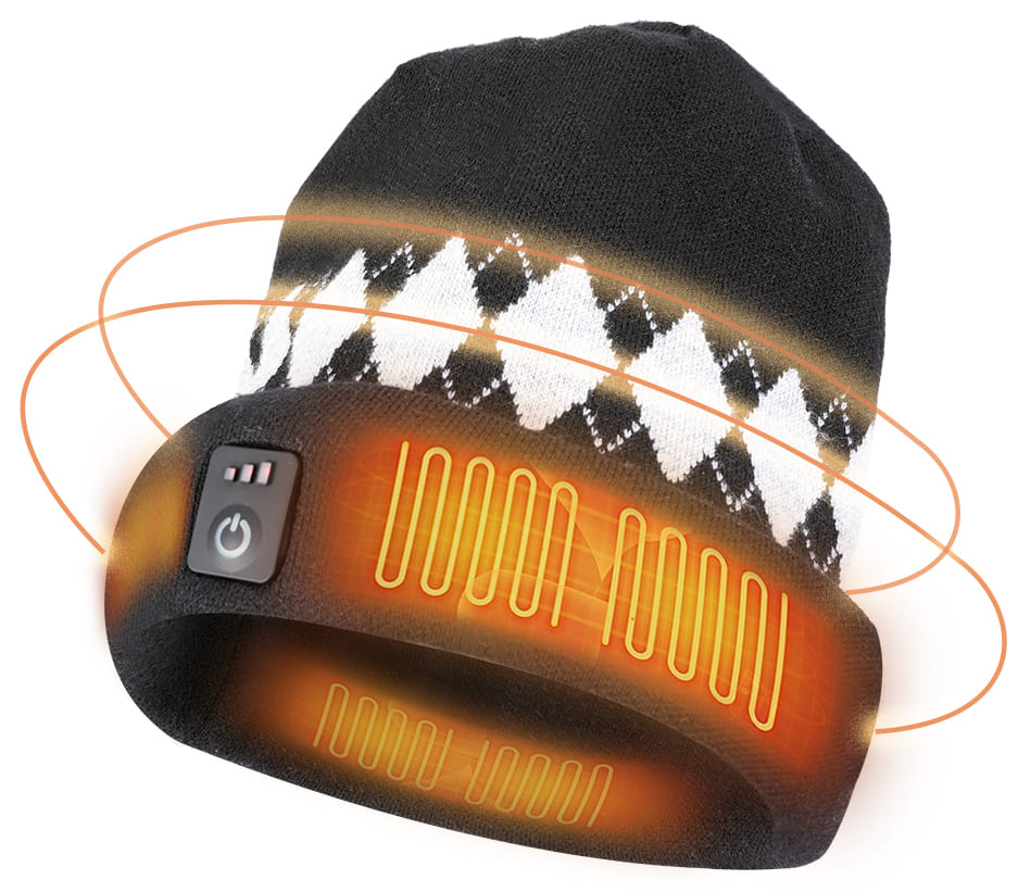 topi katun berpemanas pintar listrik untuk musim dingin