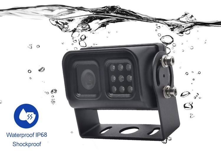 kamera mobil IP68 tahan air, tahan terhadap kerusakan mekanis