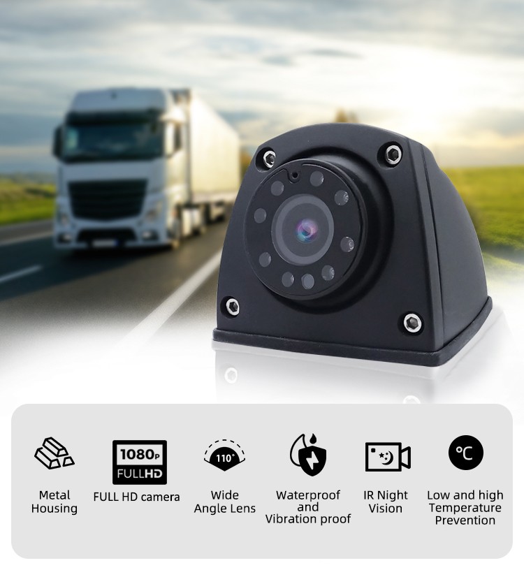 kamera samping mobil FULL HD AHD + IR night vision dan IP69K