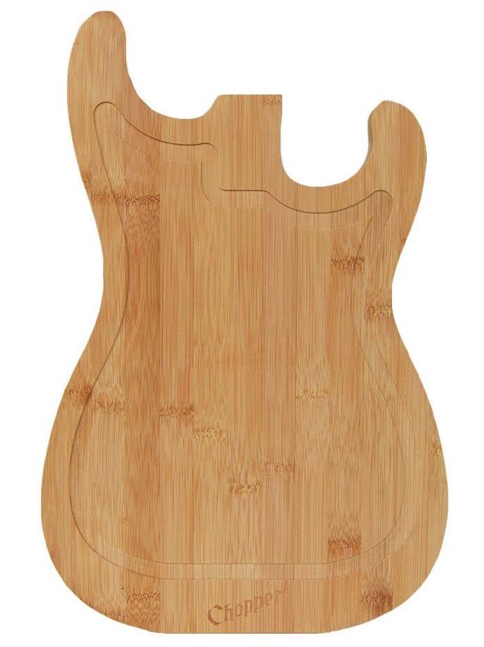talenan kayu berbentuk gitar