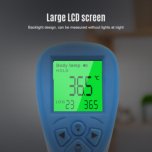 termometer nirkontak dengan layar LCD