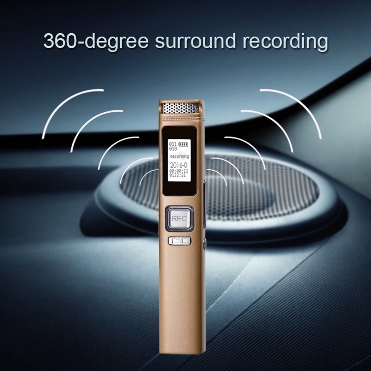 Perekam audio portabel 360 °