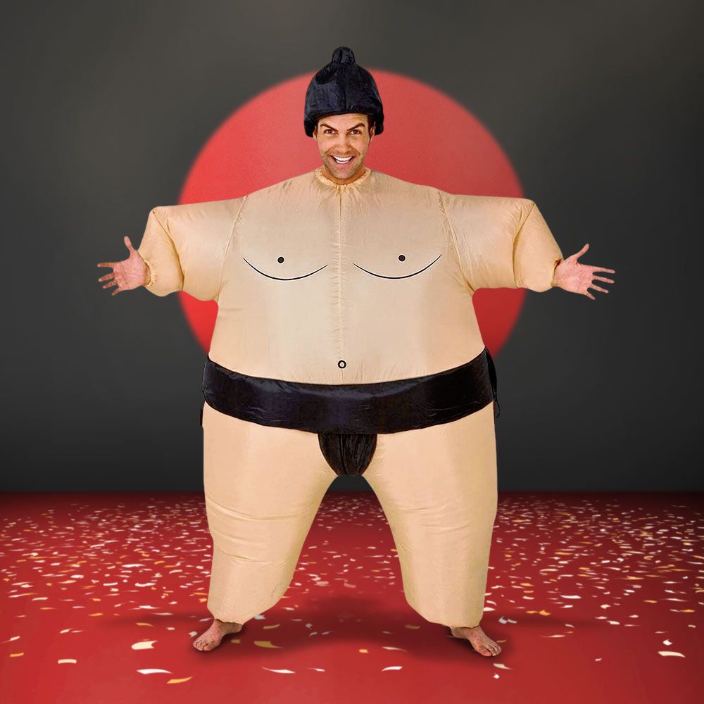 setelan sumo Kostum tiup untuk Halloween - pegulat sumo