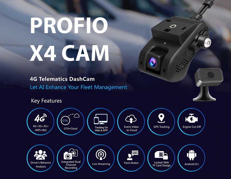 Kamera Mobil Cloud Profio X4