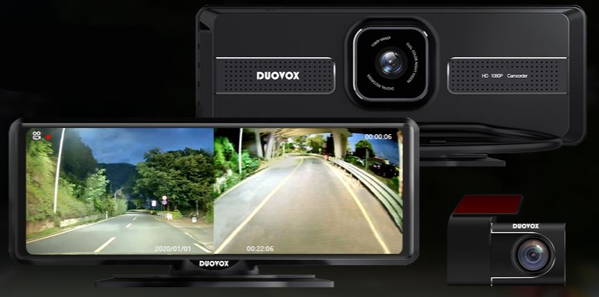 kamera mobil dengan penglihatan malam terbaik - duovox v9
