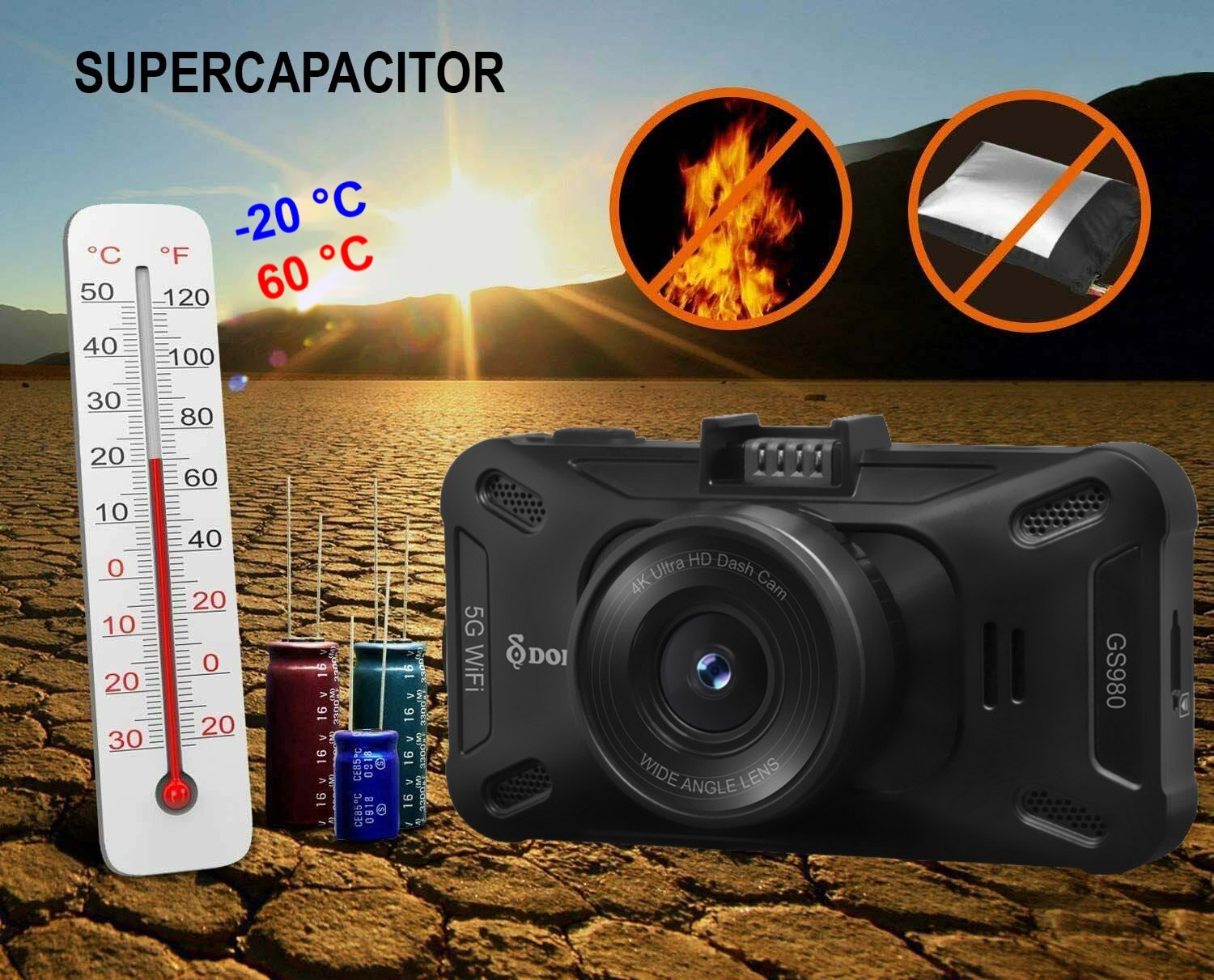baterai superkapasitor untuk kamera mobil
