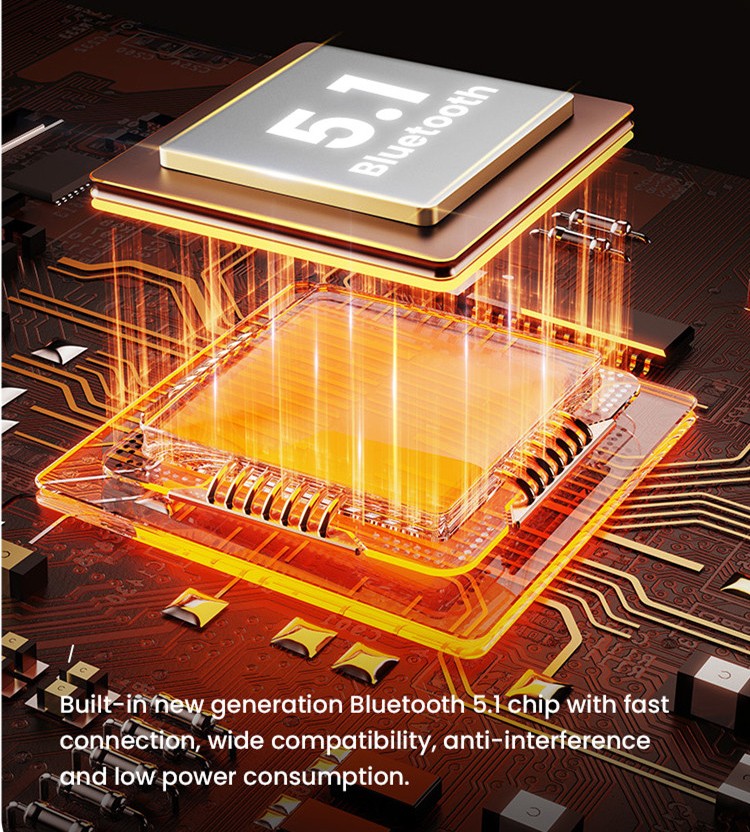 Bluetooth Built-in - Bluetooth 5.1 chip generasi baru