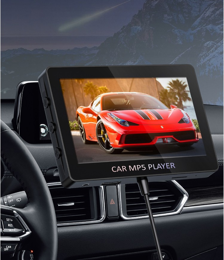 mp5 pemutar mobil tampilan video pemutar monitor untuk mobil