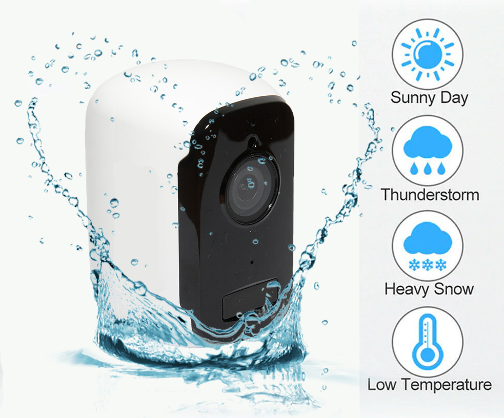 wifi kamera keamanan tahan air