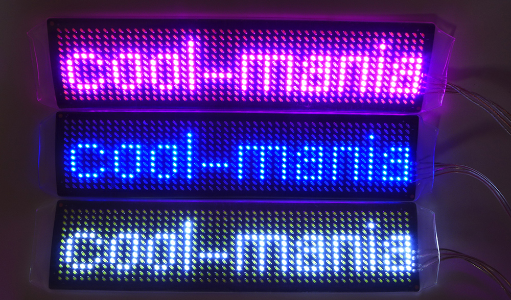 Strip LED RGB untuk kaos LED