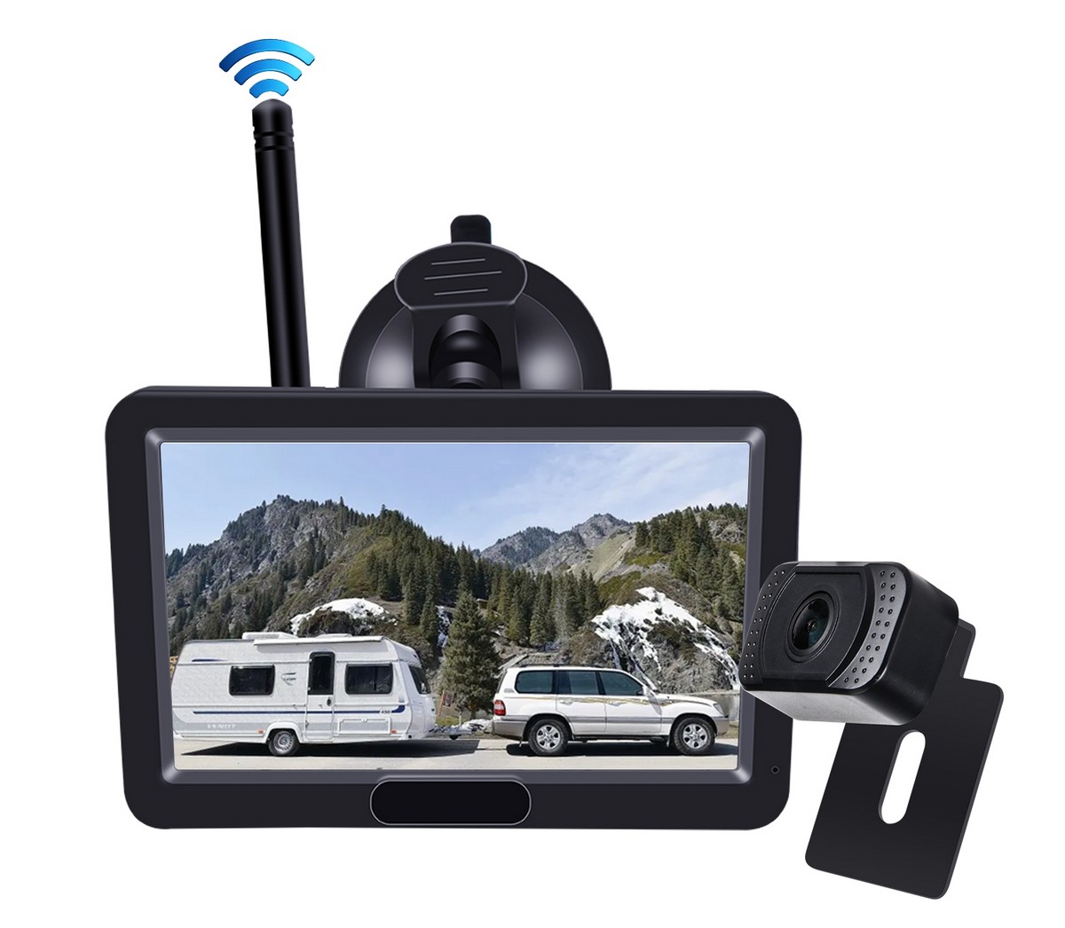 monitor dengan kamera wifi untuk mobil