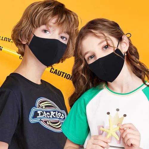masker pelindung hitam untuk anak-anak