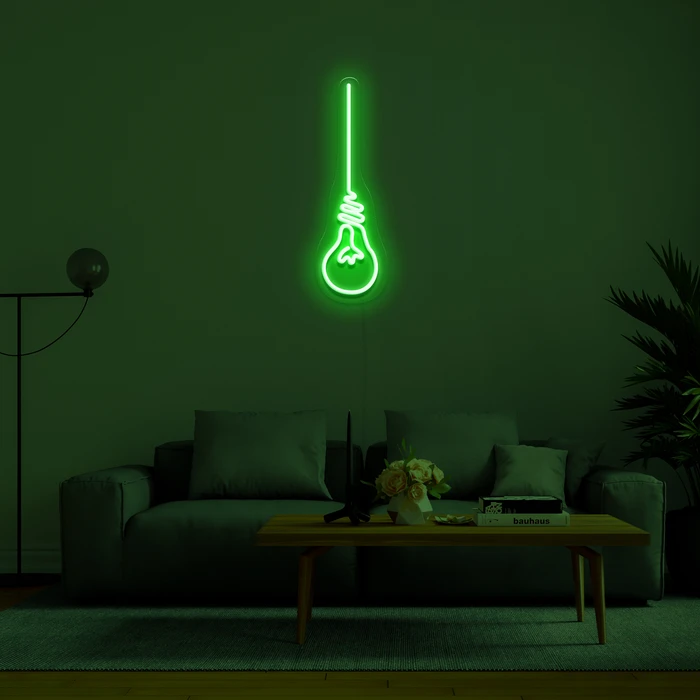 Tanda 3D neon menyala LED - Bola lampu