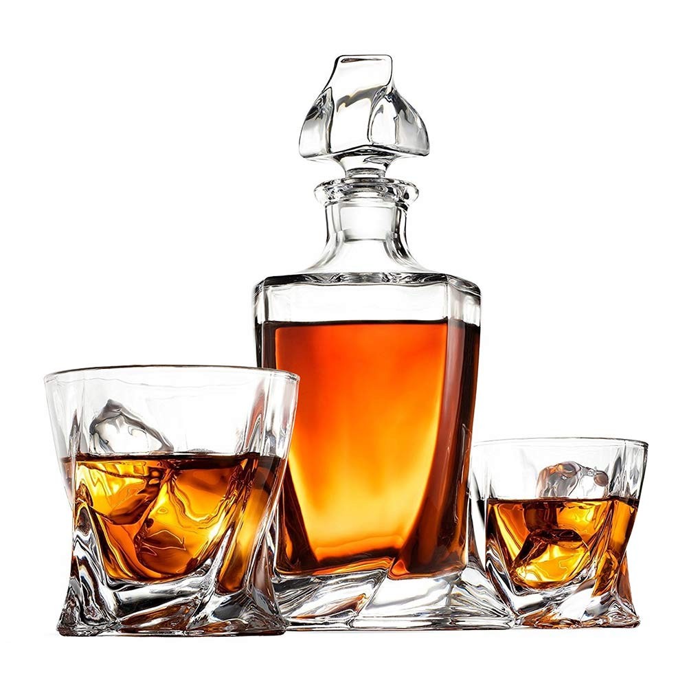 set minuman mewah wiski rum bourbon scotch