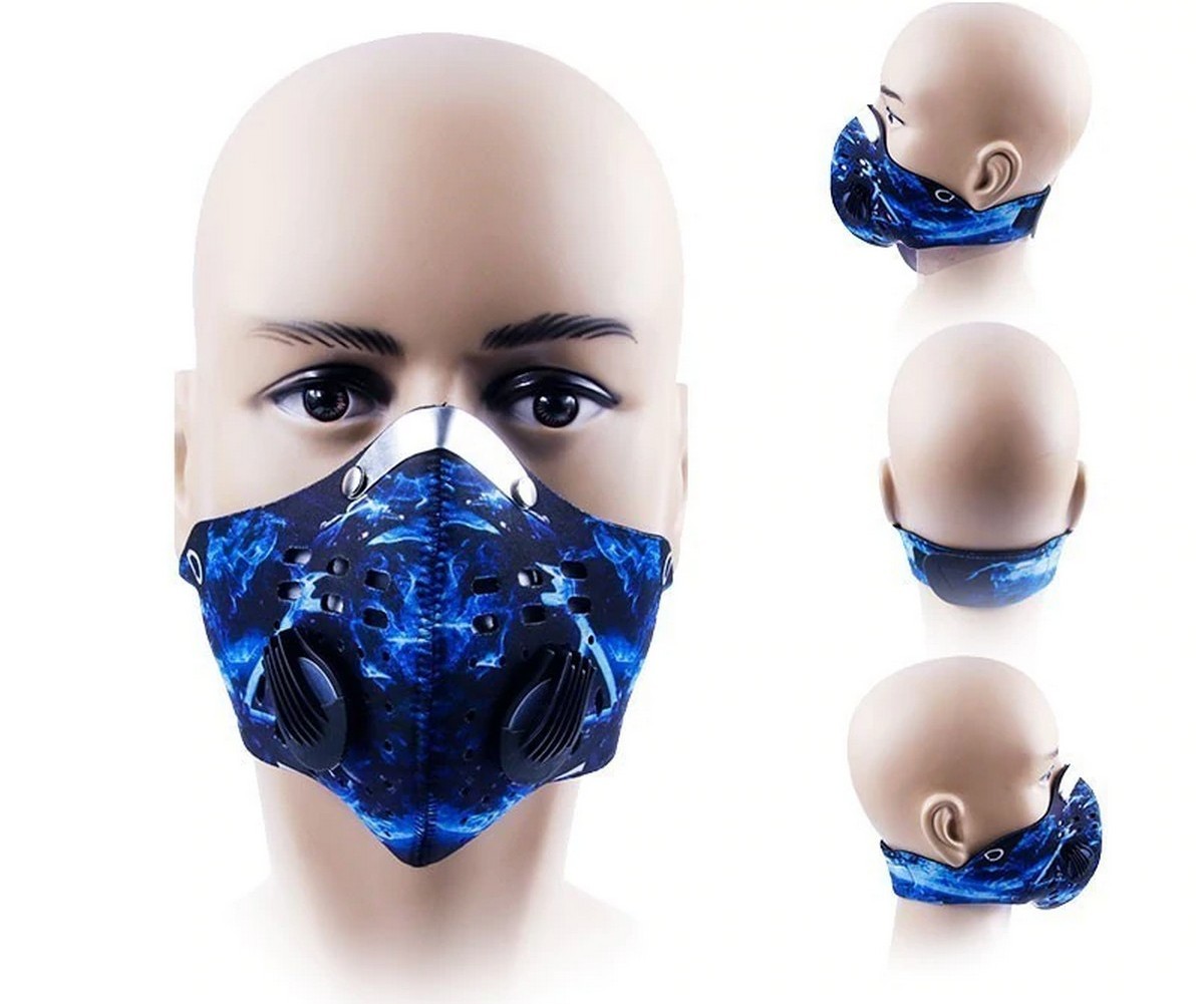 Respirator masker wajah 3D