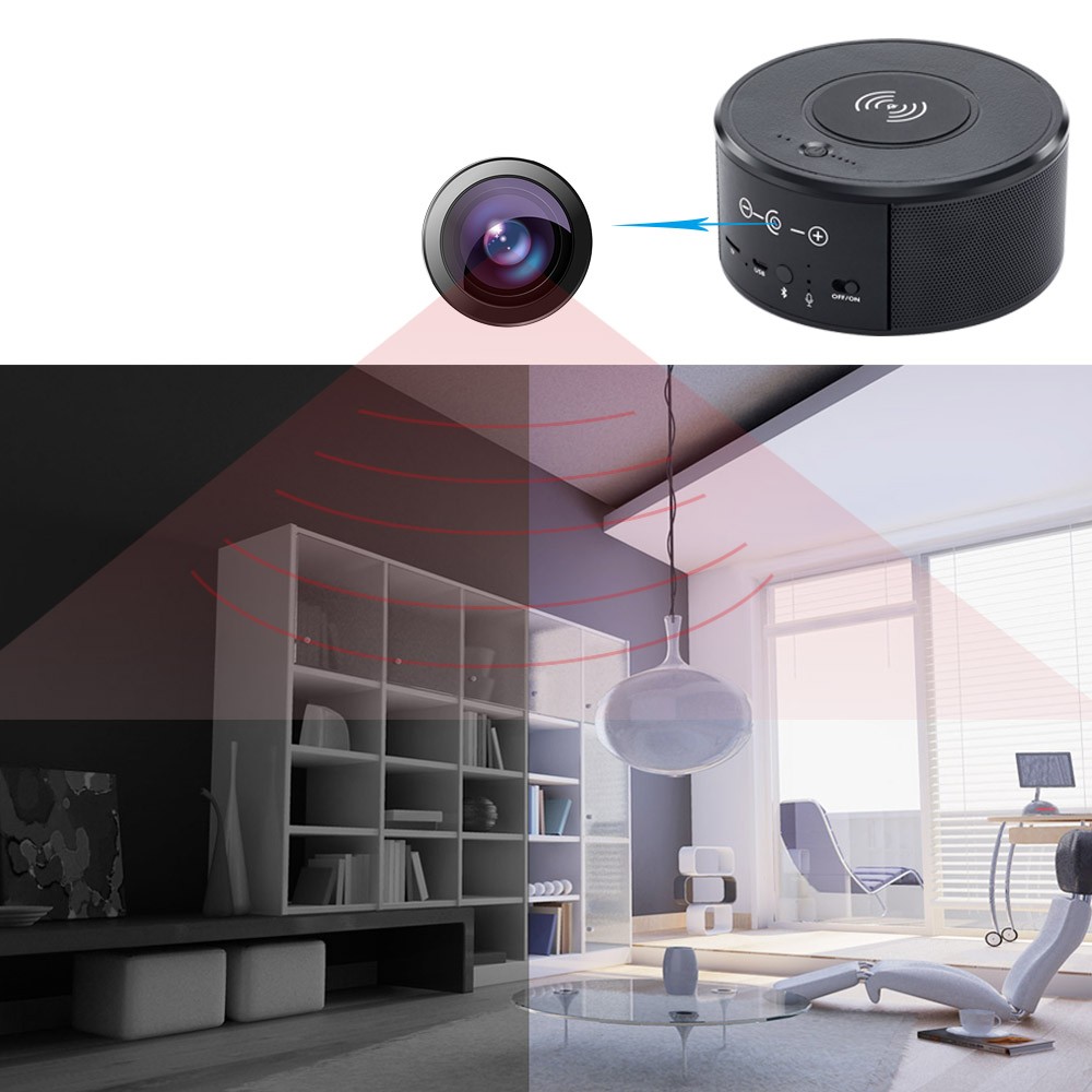 Speaker Bluetooth dengan kamera