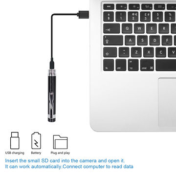 Kamera catu daya USB di dalam pena