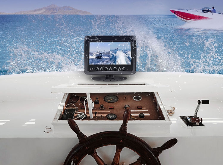 monitor untuk kapal pesiar atau perahu tahan air